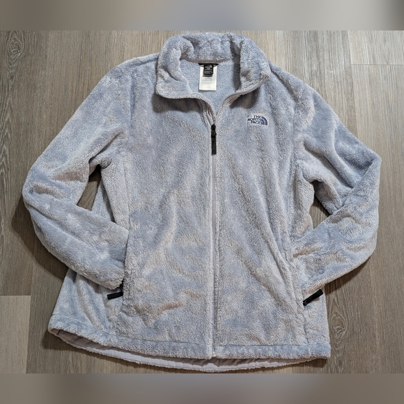 The North Face Jackets & Blazers - The North Face Light Blue Soft Fleece Jacket - XL - Preloved